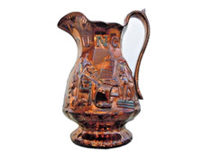 Pichet punch décor relief