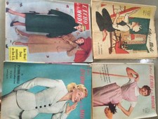 4 NUMEROS le  PETIT ECHO DE LA MODE ANNEES 50