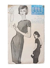 Patron Couture Vintage Elle