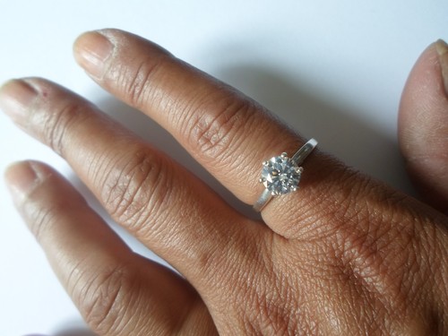 Bague argent massif - bague, en