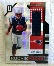 Sony Michel RC 2018 Panini