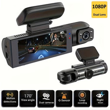 Dashcam voiture double caméra