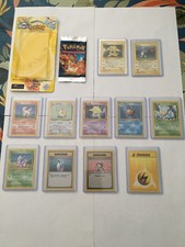 Blister rigide avec Booster Pokemon Dracaufeu + 11 Carte Wizard Ed 2 Introuvable