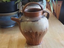 ANCIENNE CRUCHE/ORJOL,EAU,VIN,TERRE CUITE VERNISSÉE JAUNE/SUD OUEST .XIX EME.TBE