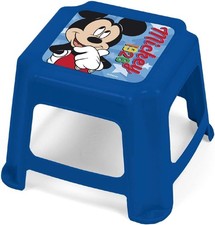 Tabouret de chaise enfant en plastique Disney avec image imprimée 27 x 27 x...