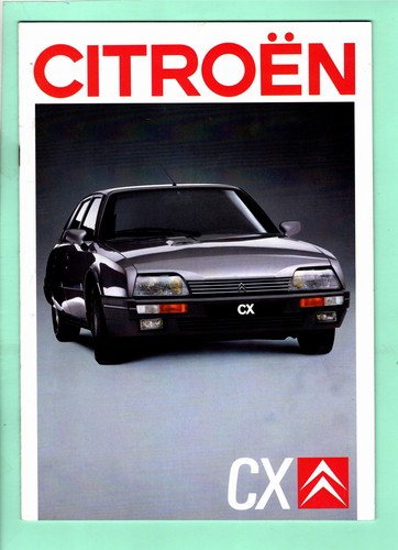 Prospectus citroen cx - ▬►,