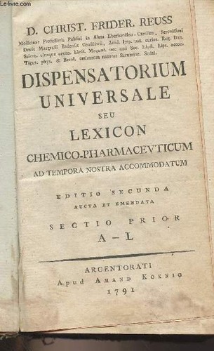 Dispensatorium universale seu