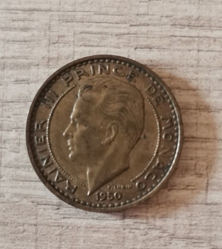 Pièce monnaie monaco 50 - pièce,