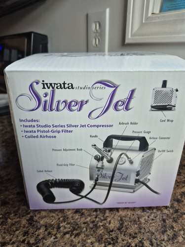 New iwata silver jet - silver,
