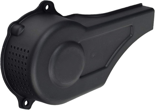 Black plastic clutch - cover,