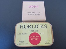 RATION DE SURVIE ANGLAISE WW2