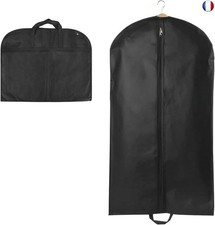 Housse Vetement 60 X 120cm, Sac à Vêtements Long, Costume Avec Poignée de Tr