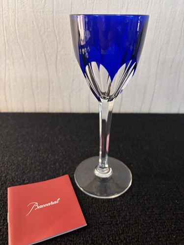 Verre roemer bleu cobalt