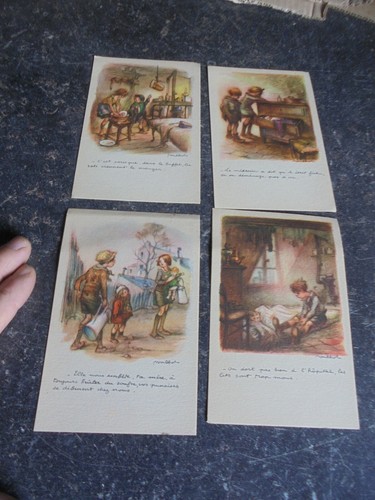 Cartes postales poulbot - cartes,