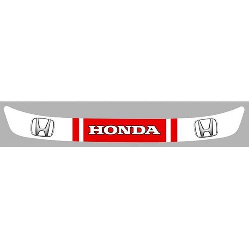 Sticker visière casque