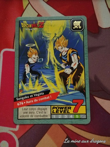 Carte dragon ball carddass - ball, z