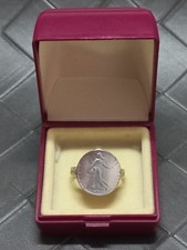 bague pièce de 50 centimes