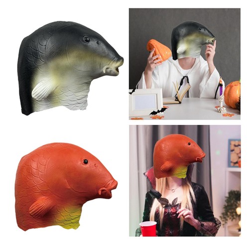 Masque tête poisson - de, de