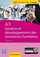 A3 Gestion et développement des RH BTS AG PME-PMI (2016) - Pochette élève, CLAUD