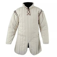 Déguisement jupe médiévale en coton gambeson armure, cadeaux de Noël...