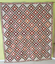 COUVRE - LIT EN PATCHWORK ENTIEREMENT FAIT MAIN