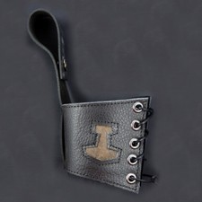 Holster cuir pour corne à - corne,