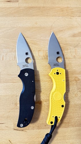 Pair spyderco native 5 - of,