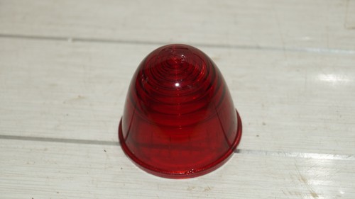 Cabochon verre rouge type - verre,