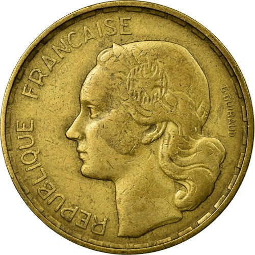 Monnaie france guiraud 50 - monnaie,, france,