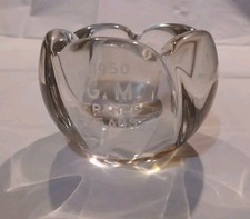 Cendrier Daum Nancy 25ans GM France 1950