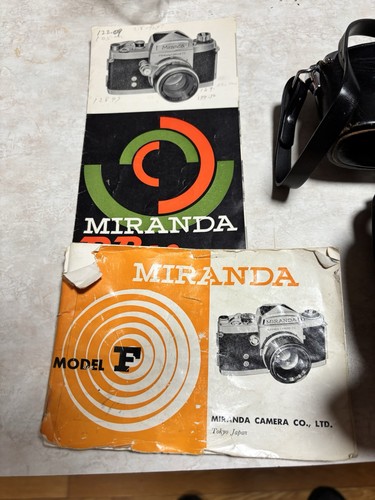 Vintage miranda 35mm slr - vintage, f