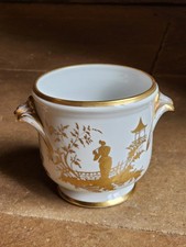 LE TALLEC decors Chinois Doré Cache Pot ? Paris Porcelaine De Paris LE  TALLEC