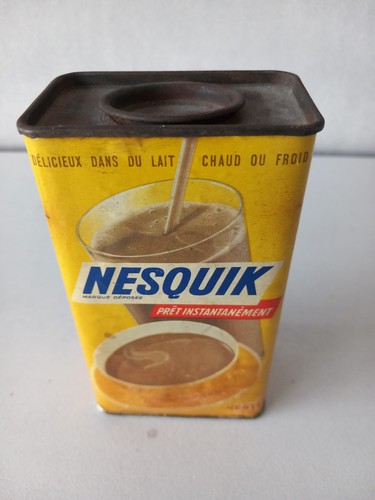 Nesquik ancienne boite cacao - nesquik,