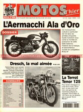 MOTOS D'HIER  13 AERMACCHI 175 250 ALA D'ORO DRESCH MS 604 TERROT 125 Ténor