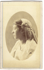 Photo CDV Alger Portrait en