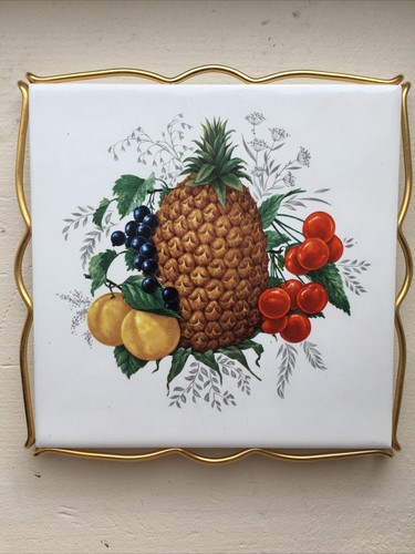 Ancien dessous plat gien - dessous,