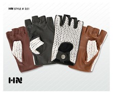 HOMME Cuir Gants de Conduite