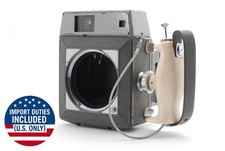 【En l'état】 Boîtier d'appareil photo moyen format Mamiya Press + poignée et...