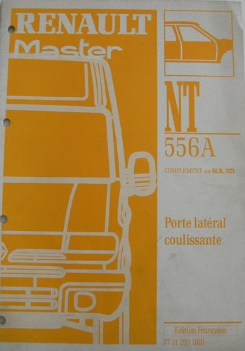 Manuel atelier renault - d'atelier,