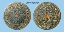 Jeton médiéval au soleil