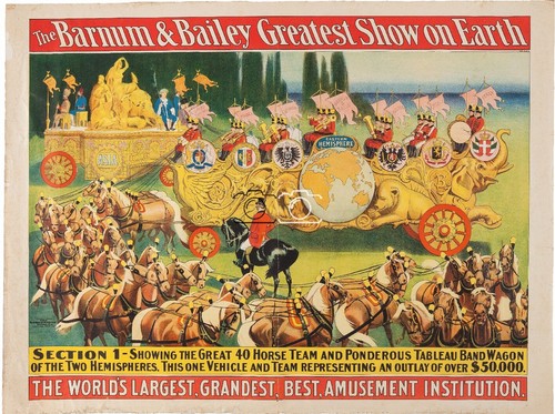 Cirque barnum bailey circus - cirque, &