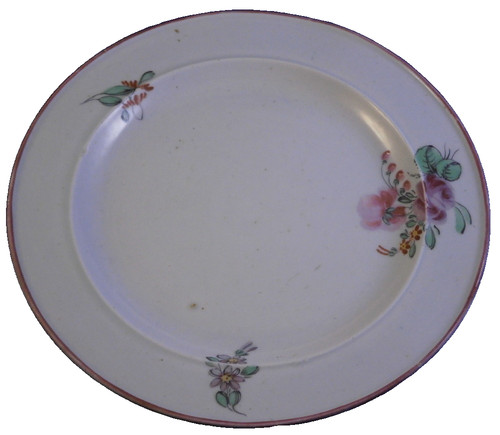Assiette porcelaine alcora - en,