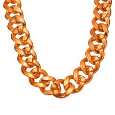 Collier chaîne en plastique