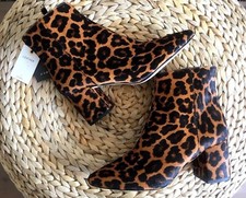 Zara Léopard Fourrure Cuir