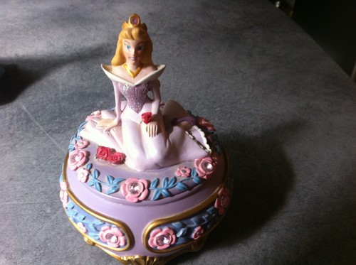 Boite bijoux aurore disney - boite,