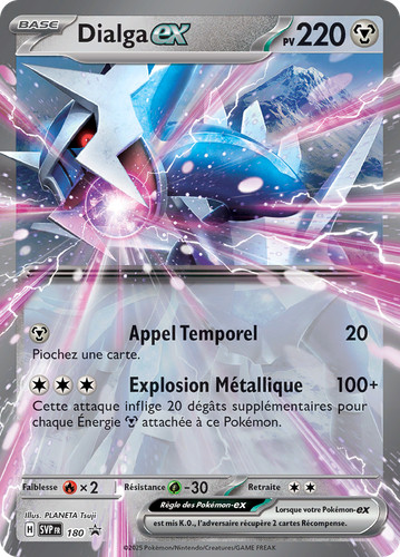 Carte pokémon dialga 180 - carte,