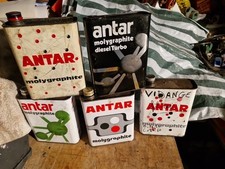 ANCIEN BIDON HUILE Vide ANTAR