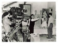 PHOTO CINEMA REALISATEUR FRITZ LANG TOURNAGE DE FILM TIRAGE ARGENTIQUE 25x20 CM