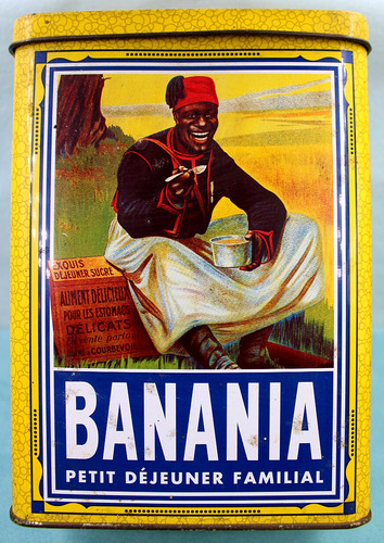 Boîte ancienne banania - boîte,