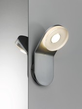 Paulmann Wallceiling Rond Tucana Wl IP44 LED 1x4,5W Alu Anodisé / Clair 230V